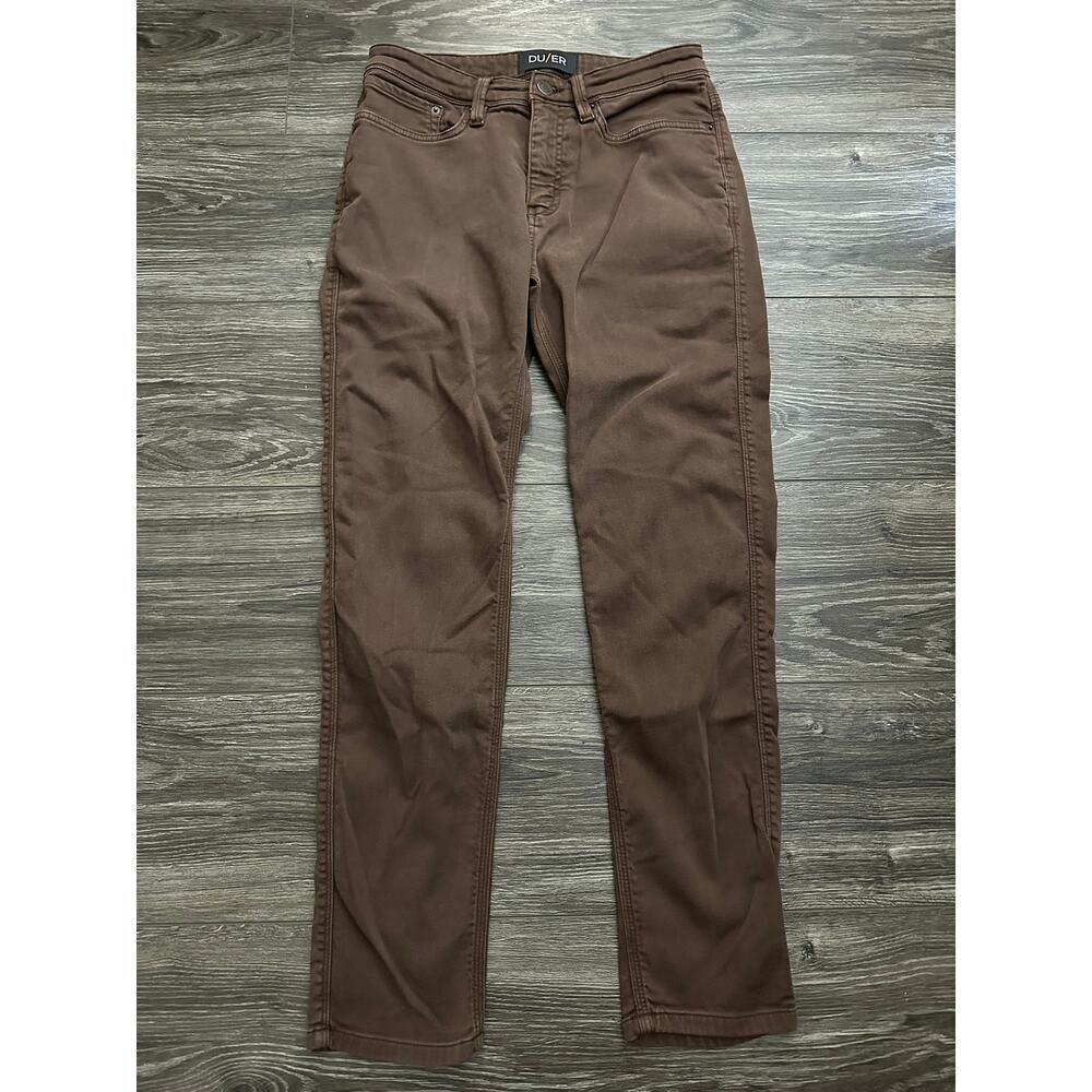 Duer Slim Fit Brown